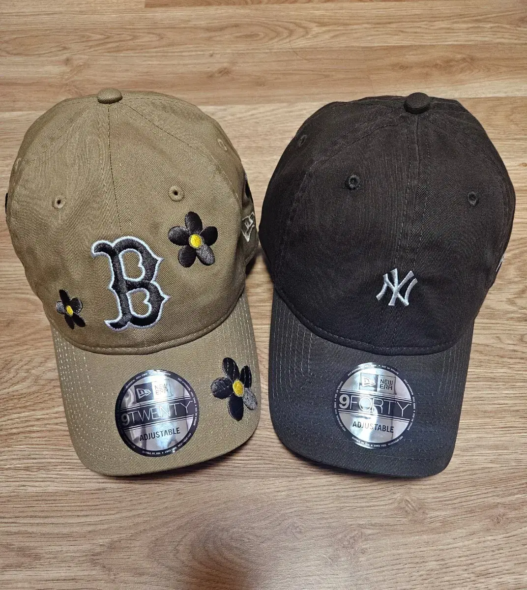 뉴에라 캡 모자 꽃 자수 NEW ERA 9TWENTY MLB Flower